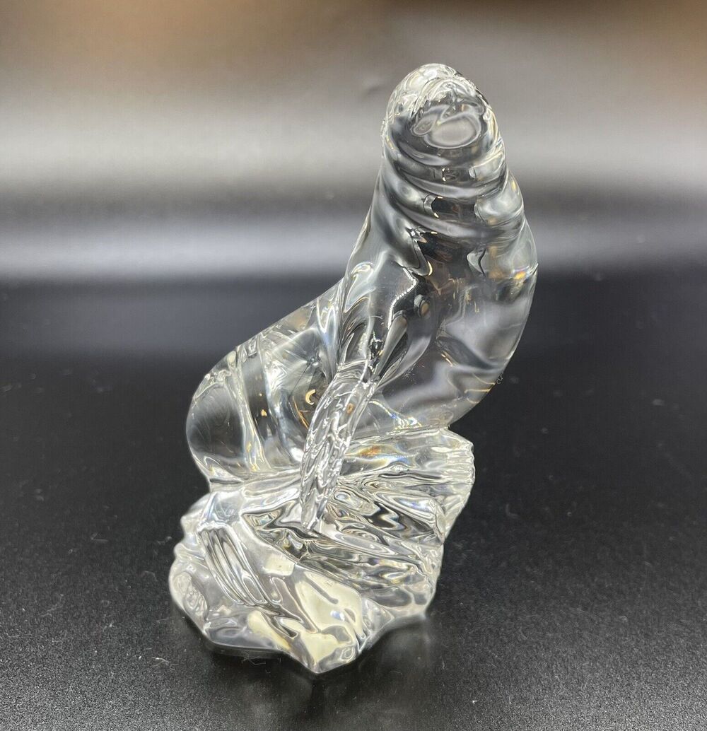 Princess House Wonders Of The Wild 24% Lead Crystal Seal Au Plomb Germany